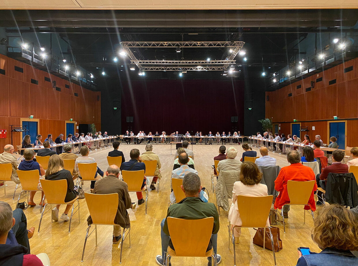 Le 1er conseil municipal du mandat s’est tenu au Théâtre Ligéria
