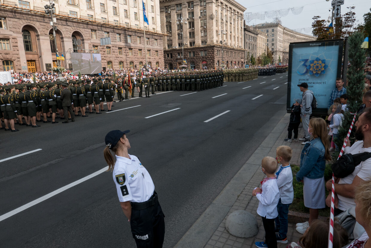 Kiev, 24 août 2021, fête nationale.